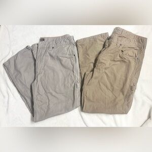 Ridgecut tough wear work pants size 36/30 2 pair